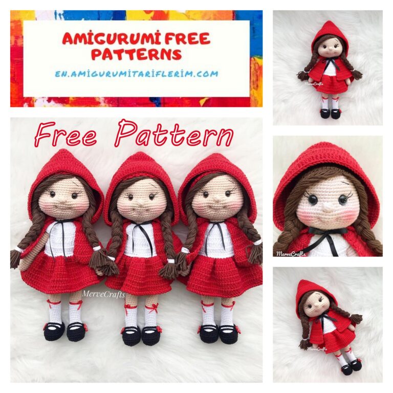 Red Riding Hood Amigurumi Free Pattern