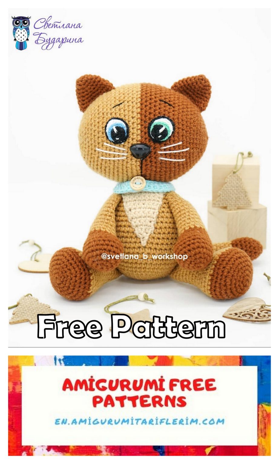 Cute Cat Amigurumi Free Pattern – En.amigurumitariflerim.com