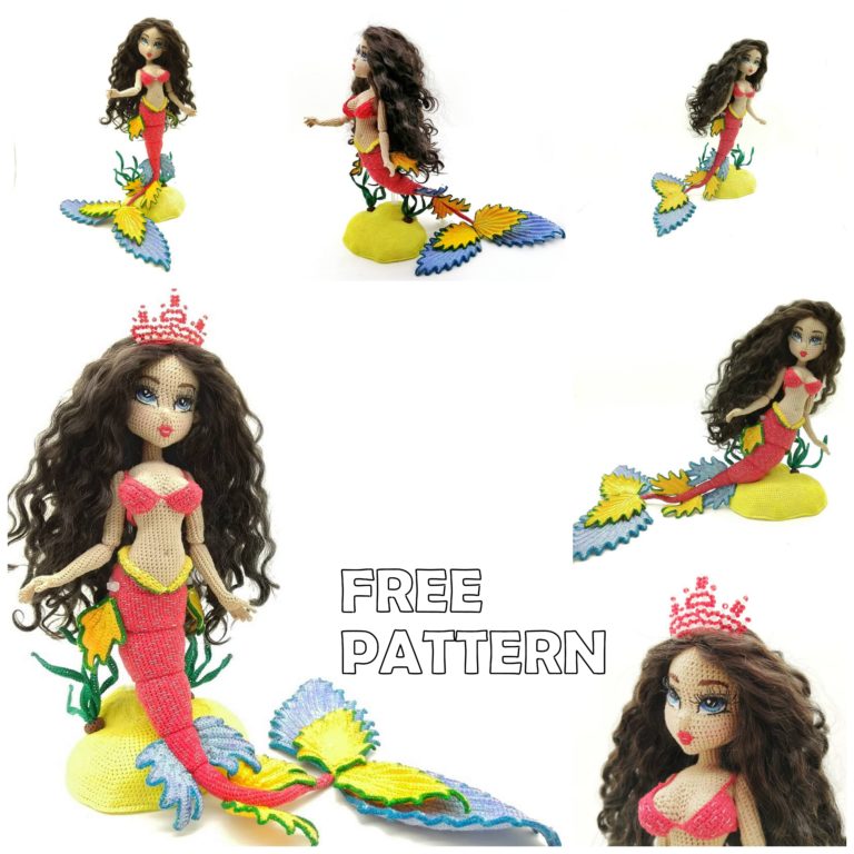 Amigurumi Princess Mermaid Free Pattern