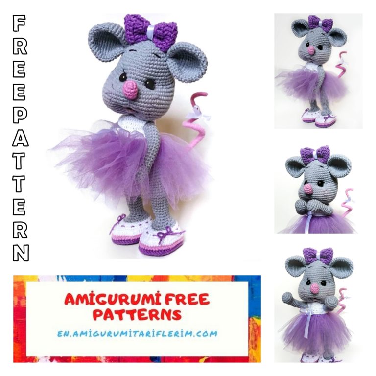Cute Mouse Amigurumi Free Pattern