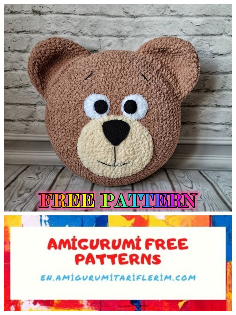 Pillow Bear Amigurumi Free Pattern