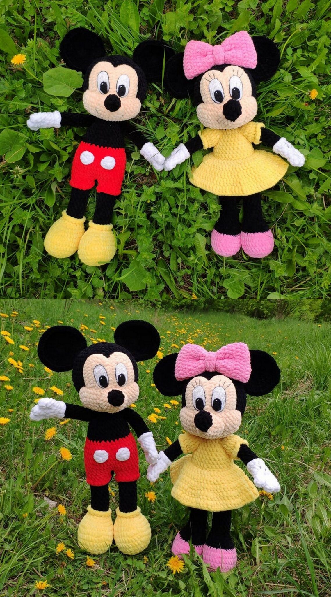 Mickey Mouse Amigurumi Free Pattern - En.amigurumitariflerim.com