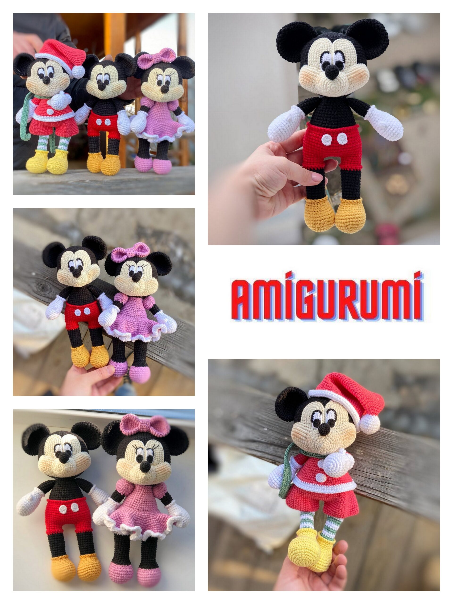 Mickey Mouse Amigurumi Free Pattern En amigurumitariflerim