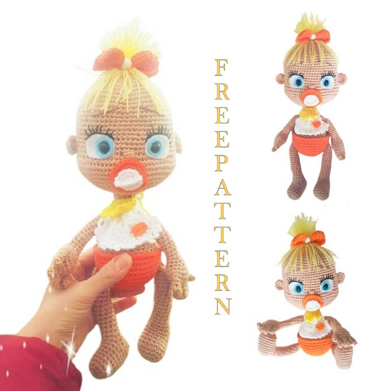 Pika Doll Amigurumi Free Pattern