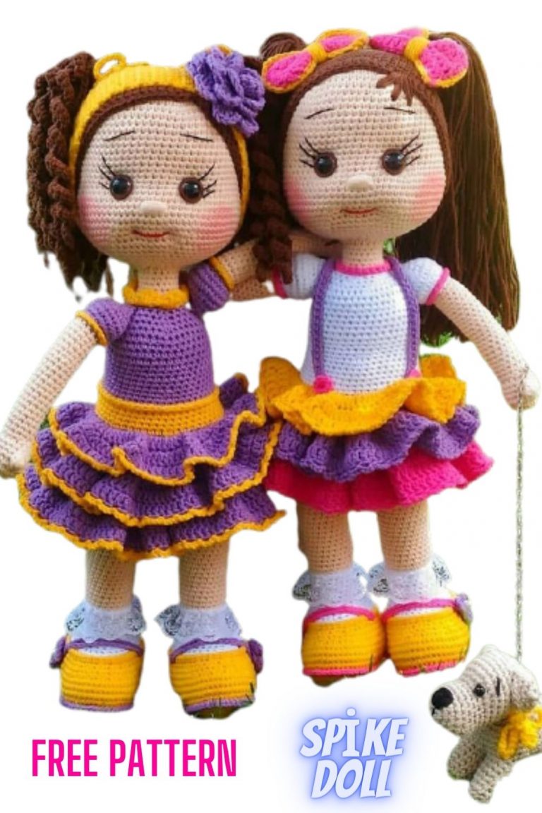 Amigurumi Spike Doll Free Pattern – En.amigurumitariflerim.com