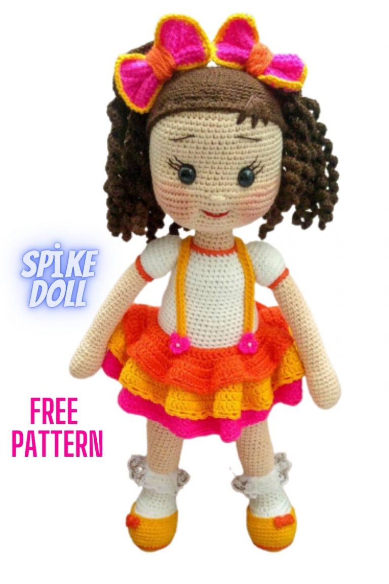 Amigurumi Spike Doll Free Pattern – En.amigurumitariflerim.com