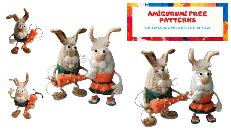 Fantastic Bunny Amigurumi Free Pattern