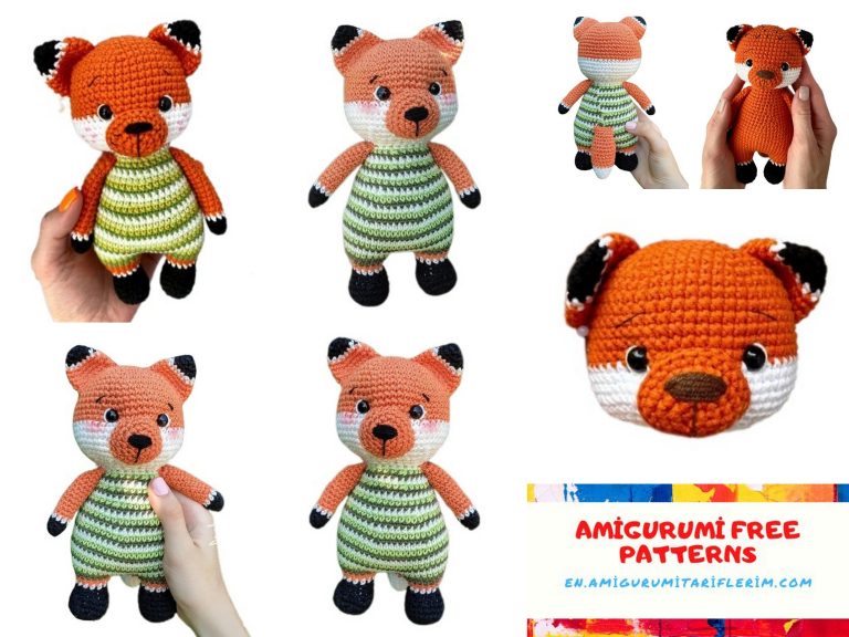 Adorable Little Fox Amigurumi: A Free Crochet Pattern