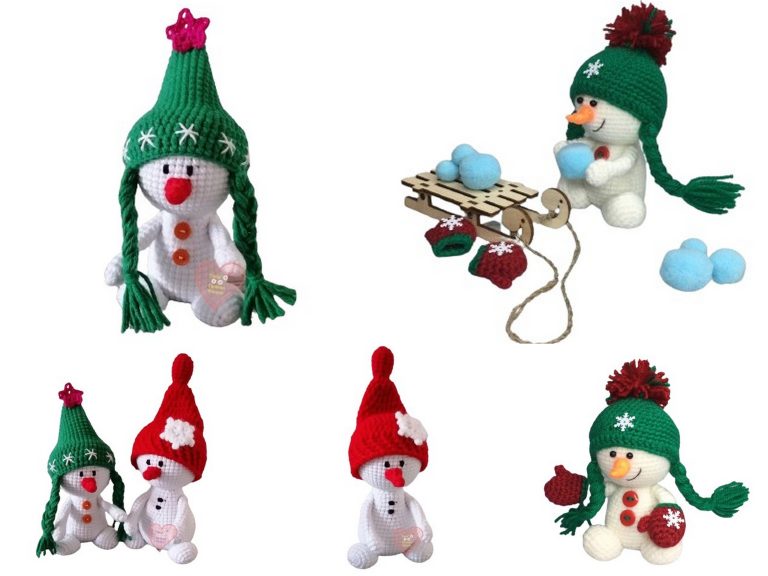 Hat Snowman Amigurumi Free Pattern: Crochet Your Own Winter Wonderland!