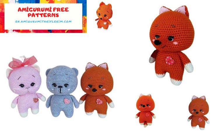 Little Cute Fox Amigurumi Free Pattern: Craft Your Adorable Forest Friend!